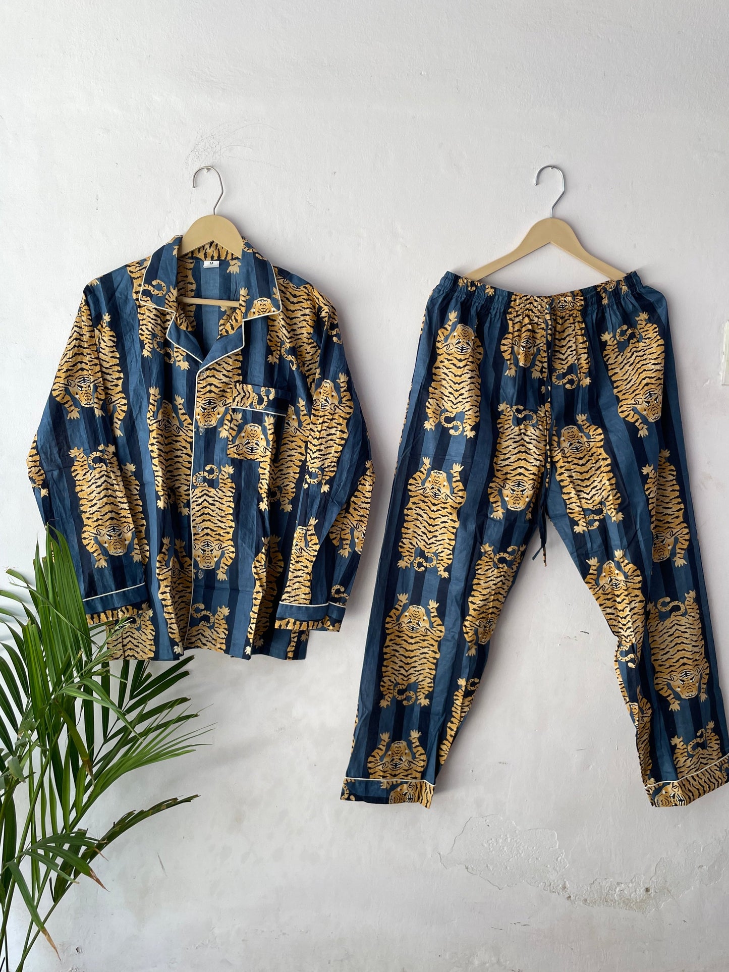 Cotton Tiger Printed Pyjama Set